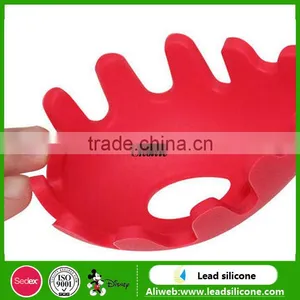 9PCs Red Silicon Kitchen Cooking Utensil Tool Set, Hi-heat Cooking thumbnail-5
