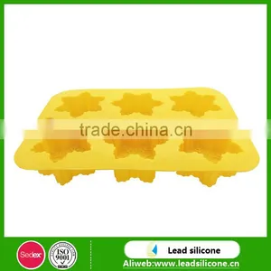 Eco-friendly Silicone Cake Molds Heat Resistance Snow Shape Silicone Bread Baking Tray Mold thumbnail-3