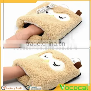 Cartoon USB Hand Warmer Mouse Pad Wristbands Mousepad for Christmas Gift Owl Pattern thumbnail-1