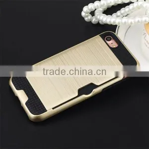 Drawbench Phone Shell Card Slot Back Cover TPU + PC Phone Case for IPhone 7 thumbnail-3