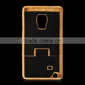 Custom Logo Bamboo Case ,two Parts Design Phone Case for Samsung Note Edge thumbnail-6