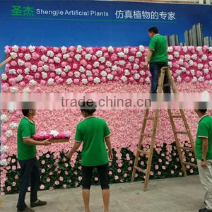 SJ400930 Flower Wall Backdrops for Wedding Decoration thumbnail-1
