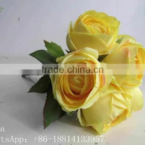 Bulk Artificial Rose Flower Six Heads Flower Rose thumbnail-4