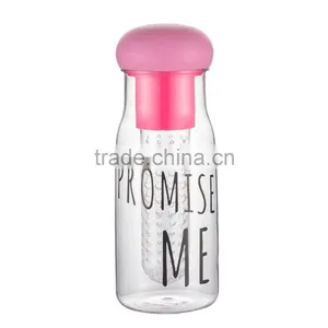 BPA Free Fruit Infuser Plastic Joyshaker Water Bottle thumbnail-3