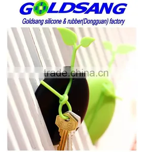 Customized New Coffee Bean Silicone Key and Coin Bag Key Holder thumbnail-1