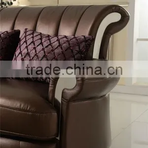 2015 Home Living Room Furniture Leather Sofa thumbnail-4