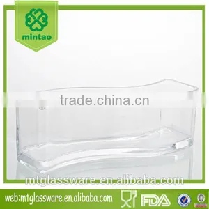 29.8*8.6cm/24.8*8.6cm Clear Home Decor Kamptomorhp Sqnare Vase thumbnail-1