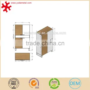 Multi-functional Filing Cabinet With Swing Door thumbnail-4