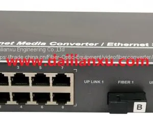 Ring 1+1 Fiber Backup Node Type 100M/1000M Gigabit Fiber Optical Ethernet Switch thumbnail-2