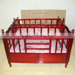 Comfortable Wood Baby Crib thumbnail-1