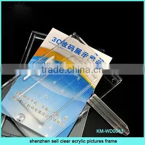 Shenzhen Sell Clear Acrylic Pictures Frame thumbnail-1