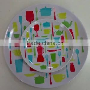Colorful Melamine Plate Melamine Tableware thumbnail-3