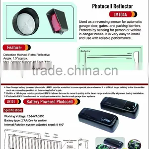 Safty Sensor Beam Eye Photocell With Reflector thumbnail-6