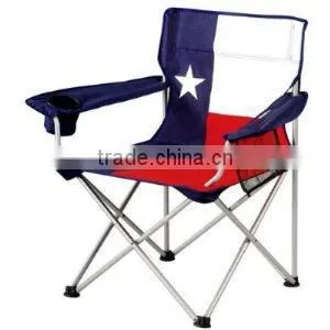 Beach Folding Chair With Flag thumbnail-1