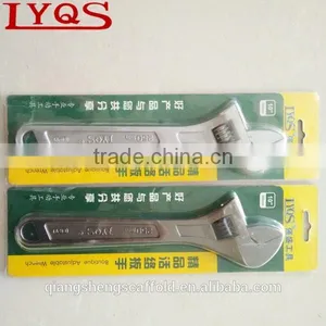 Drop Forged Carbon Steel Adjustable Handle Wrenches for Industrial Used thumbnail-5