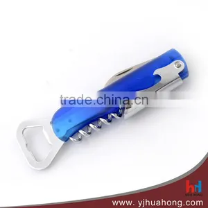 Multifunction Metal Beer Bottle Opener Wine Opener Corkscrew (HBO-43) thumbnail-2