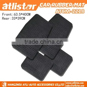Cheap Rubber Car Floor Mat in High Quality Black Color thumbnail-1