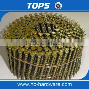Vinyl Coated Screw Coil Nails for Making Wooden Pallet thumbnail-1