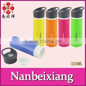 320ml Colorful Students Easy Carry Bottle Plastic Sport Drinking Water Bottle thumbnail-1