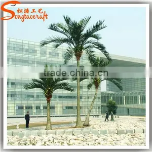Hot Sale Outdoor Landscaping Artificial Fake Coconut Tree Decoration Palm Tree Dubai thumbnail-4