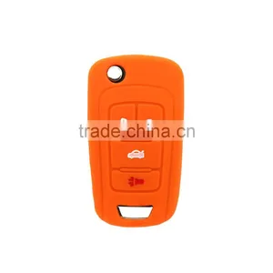 2017 Oem Smart High Quality Car Remote Shell Popular Rubber Silicone Car Key Cover for Buick Folding Key Fob Cover thumbnail-1