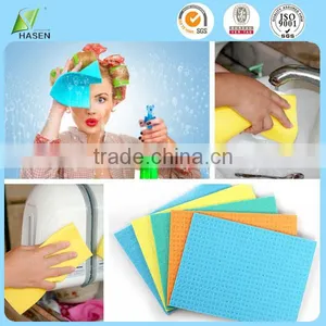 2017 Popular Spunlace Non-woven Clean Cloth Super Absorbent Wipe thumbnail-1