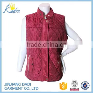 Fashion Customized And Printed Various Ladies Padded Vest thumbnail-1