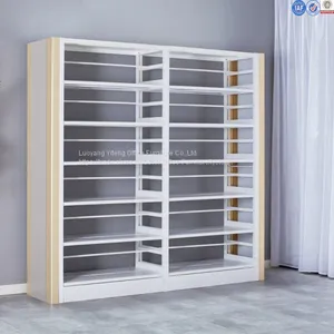 Titanium Alloy Laeral Plate Metal Double Side Library Book Storage Shelves thumbnail-1
