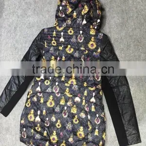 GZY Down Filled Jacket Warehouse Guangzhou Mixed Coat Winter Anti-static Cheap China Stock 2017 Good Quality thumbnail-4