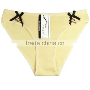 Yun Meng Ni Underwear Cute Bows Girls Cotton Panties Sexy Women Panty thumbnail-3