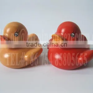 5cm Cheap Mini Orange Duck,, Promotional Orange Rubber Duck, Baby Floating Orange Bath Duck thumbnail-1