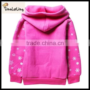 Wholesale Children Plain Hoodies for Kids Kids Fleece Jacket Children Winter Clothes thumbnail-3