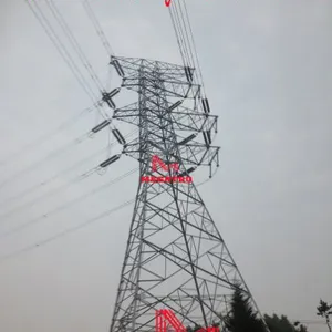MEGATRO 220KV 2E8 SJ3 DC Heave Angle Tension Transmission Tower thumbnail-1
