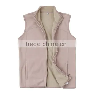 Hotting Selling Polar Fleece Vest Wholesale Collared Sweatshirt for Women KM0425 thumbnail-1