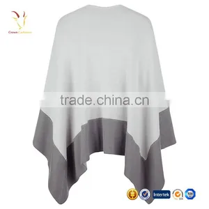 High Quality Wool Cashmere Coat Poncho for Sale thumbnail-5