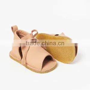 Guangdong Wholesale Shoe Soft Leather Baby Gladiator Sandals thumbnail-2