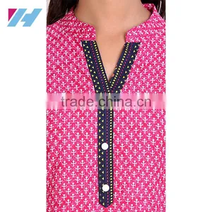 Ladies Apparel Wholesale Long Kurta Designs For Women thumbnail-3
