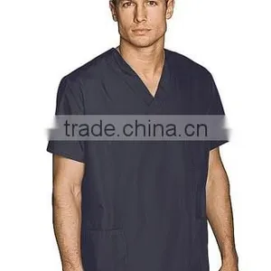 Basic Unisex V-Neck Top thumbnail-1