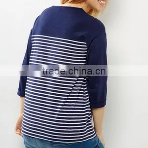 Maternity Wear Striped t Shirt Pregnancy Clothes thumbnail-4