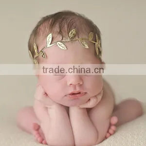 2 Colors Leaf Headband, Leaf Headband for Both Mom and Kids, Mom & Kids Headband thumbnail-1
