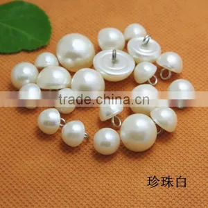 Button Mushroom-shaped Copper Wholesale Foot Wholesale Pearl Buttons Child thumbnail-1