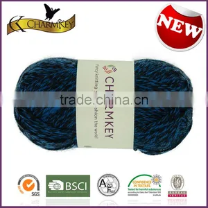 Charmkey Color Dyed Spinning Yarn Soft Acrylic Knitting Yarn Wholesale for Baby Hat thumbnail-3