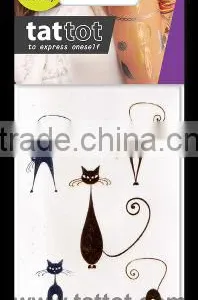 Mini Adult Flash Temporary Tattoo OEM Water Transfer Printing Sticker With Packaging thumbnail-1