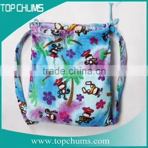 Custom Printed Strap Beach Towel Backpack for Beach Bag thumbnail-1