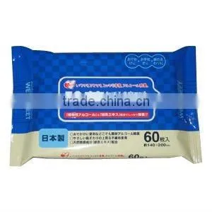 Japan Wet Wipes Antibacterial Refill 60sheets Wholesale thumbnail-1