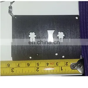 Big Size Hip Hop Customized Good Wood Cassette Tape Earring thumbnail-3