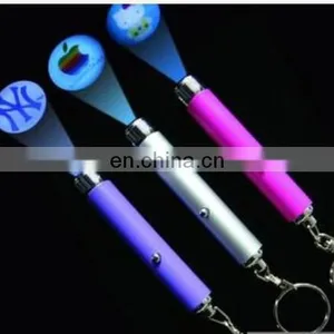 Mini Projection Multi Function 3in1 Mini Torch Keychain thumbnail-2