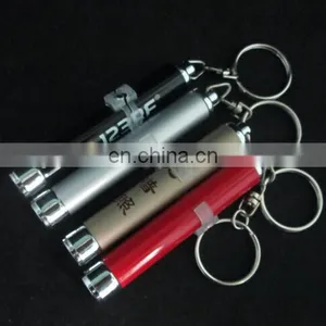 Flashlight Solar Mini Projector Logo Keychain Light Led Torch Keychain thumbnail-3