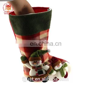 Top Quality Cute Woollen Needlepoint Christmas Stocking Kits thumbnail-1