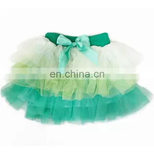 CG-TT0302 Girls Skirt Blue Fluffy Tutu thumbnail-1